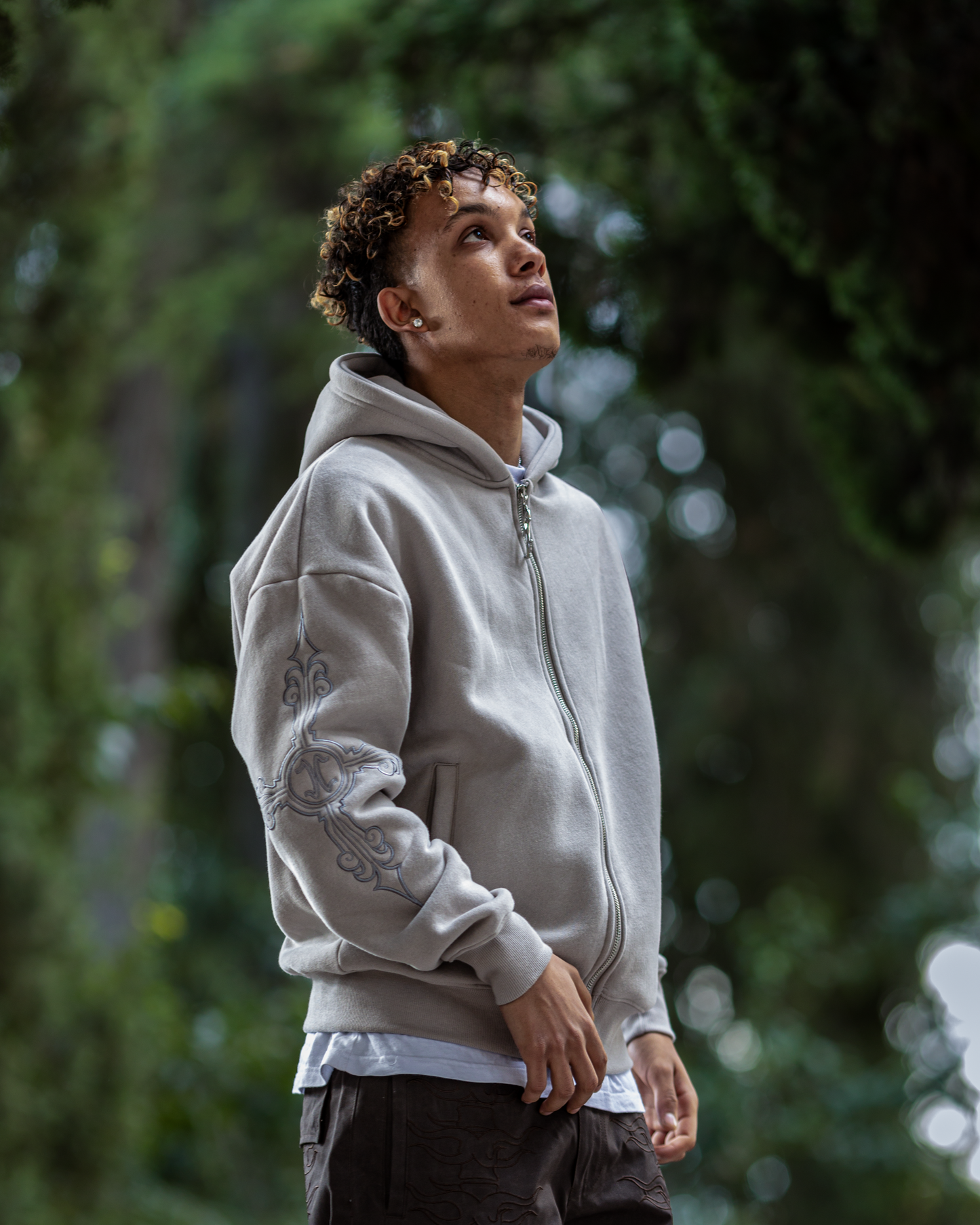 Wanna Unchain Hoodie - Ice Grey Version