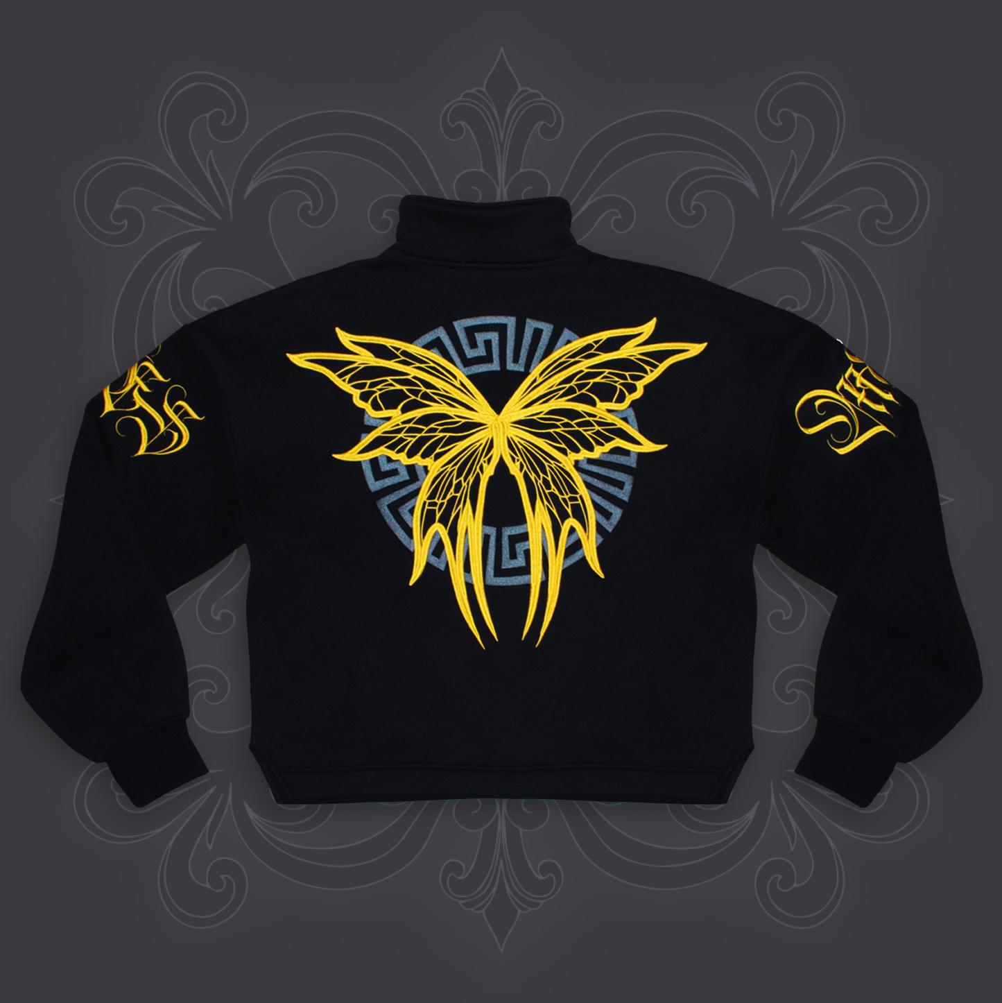 Dis-Triumph Mock Neck - Sparkle Black Version