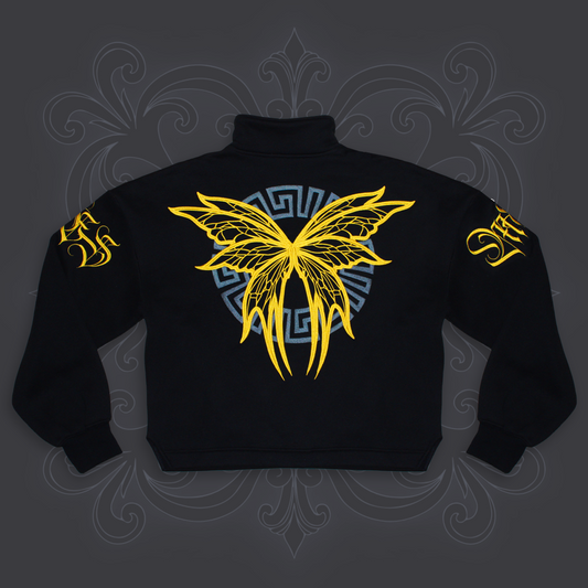 Dis-Triumph Mock Neck - Sparkle Black Version