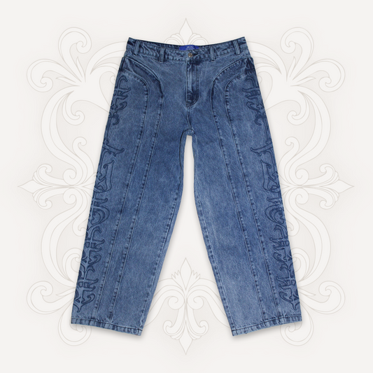 Élysée Denim Pants - Washed Blue Version