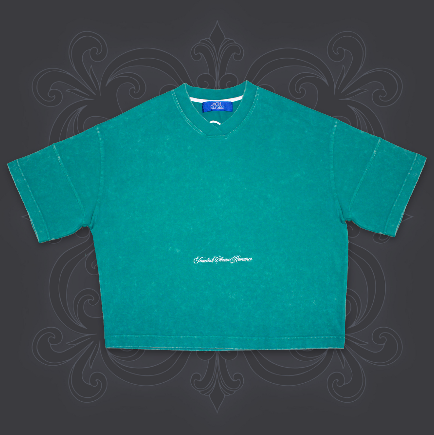 Timeless Tee - Marble Green Version