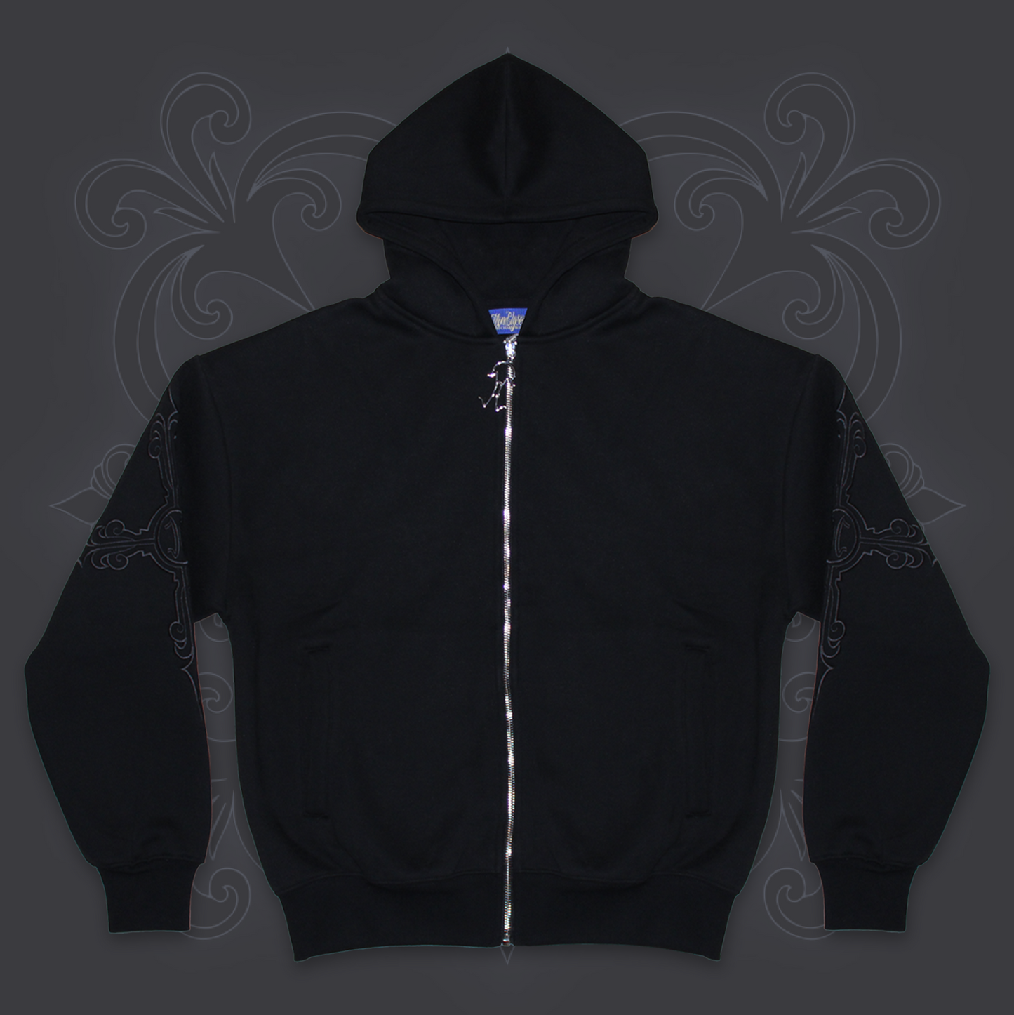 Wanna Unchain Hoodie - Night Black Version