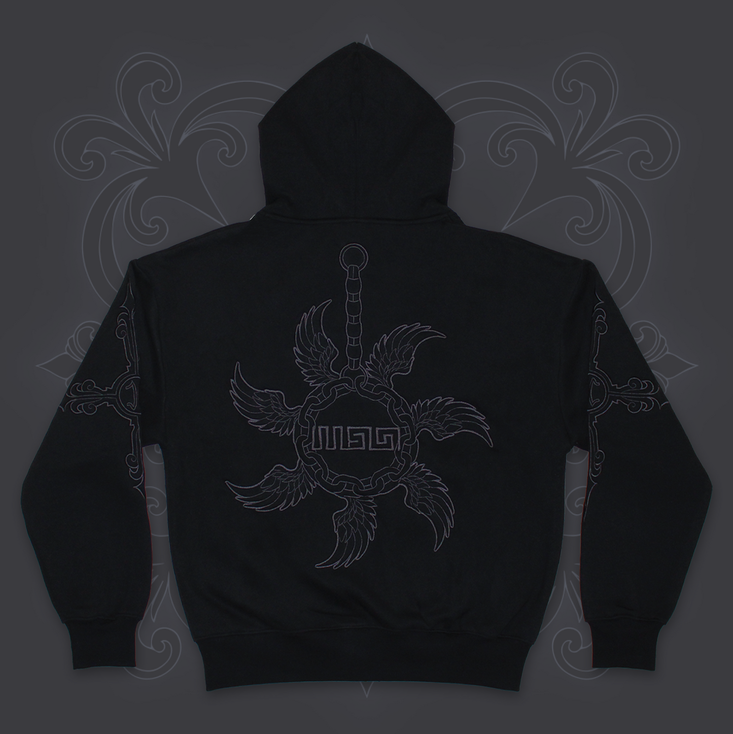 Wanna Unchain Hoodie - Night Black Version