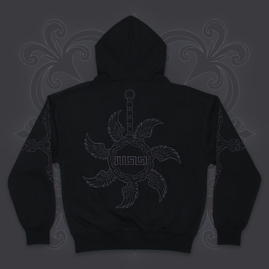 Wanna Unchain Hoodie - Night Black Version