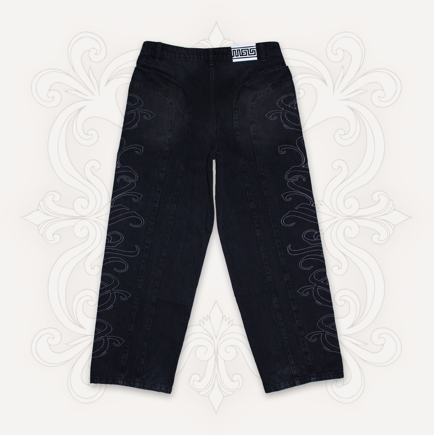 Élysée Denim Pants - Washed Black Version