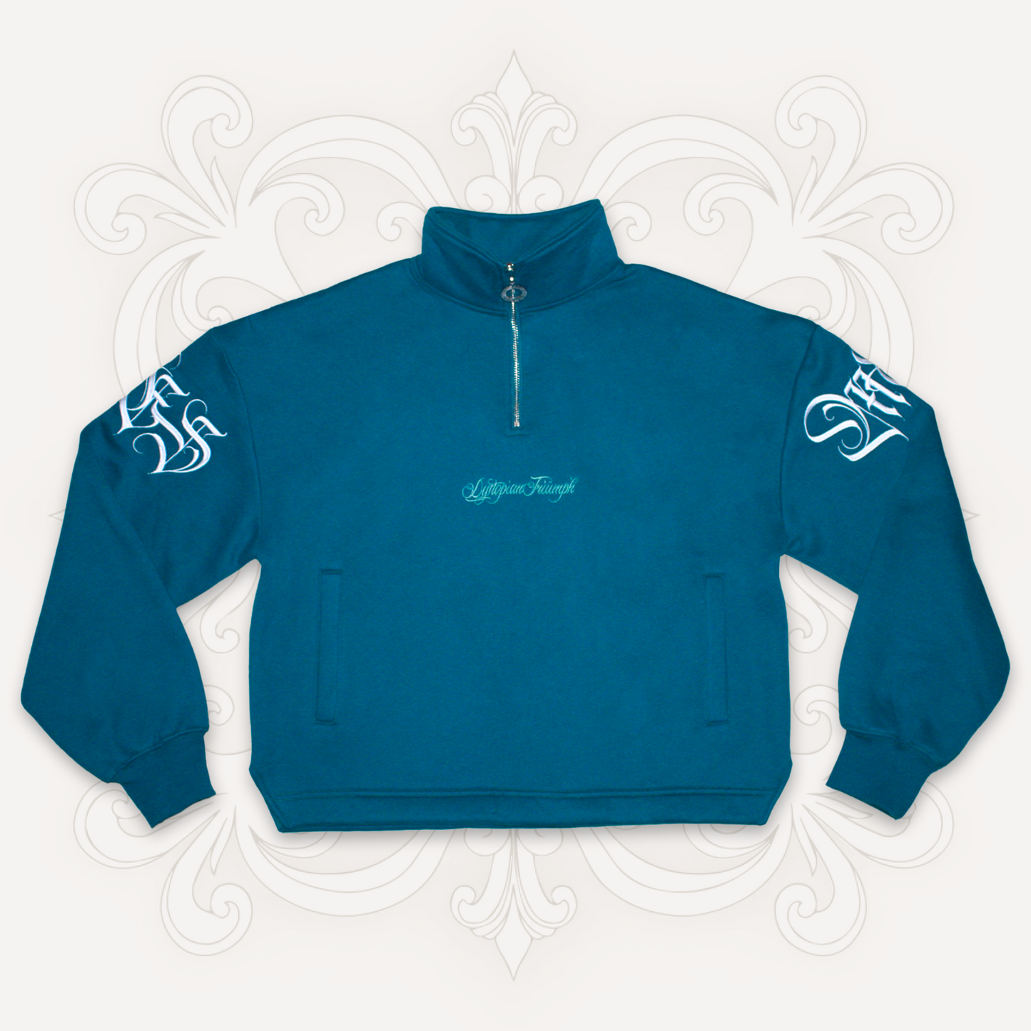 Dis-Triumph Mock Neck - Emerald Green Version