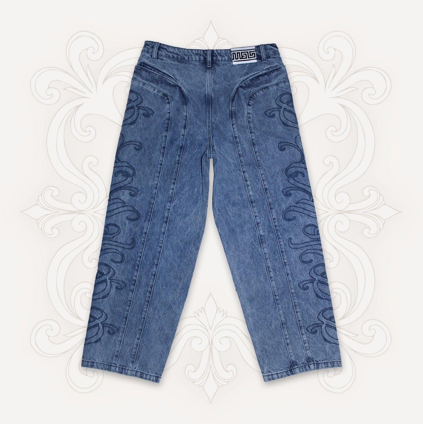 Élysée Denim Pants - Washed Blue Version