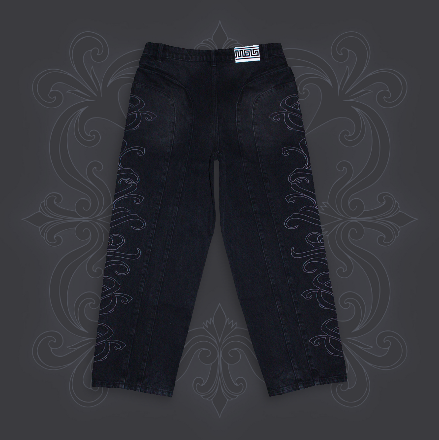 Élysée Denim Pants - Washed Black Version