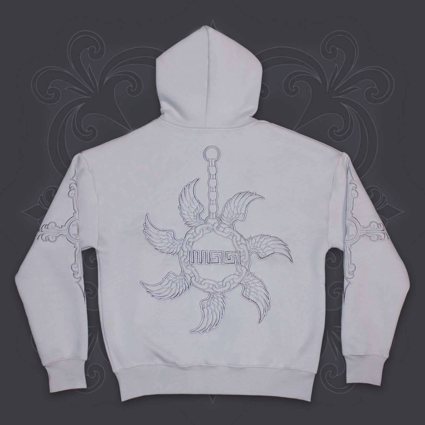 Wanna Unchain Hoodie - Ice Grey Version