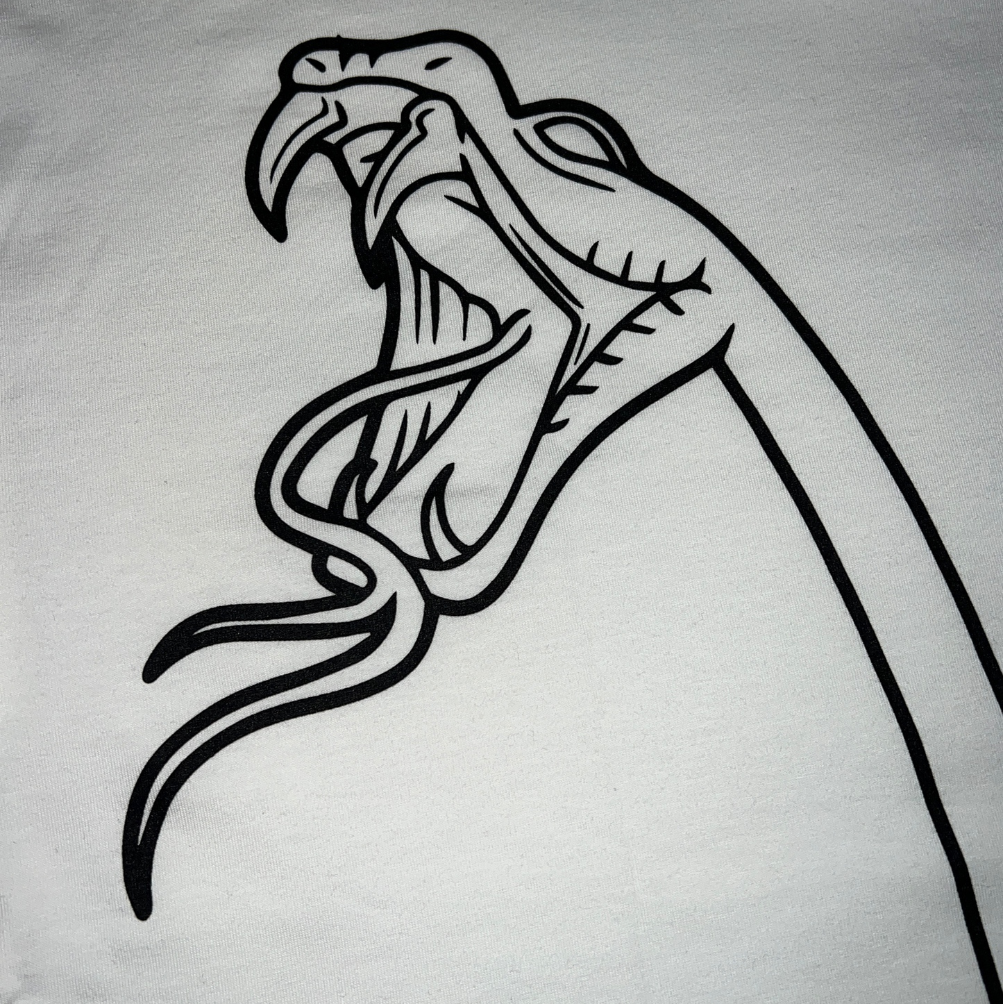 Snake Merged Tee - White Version