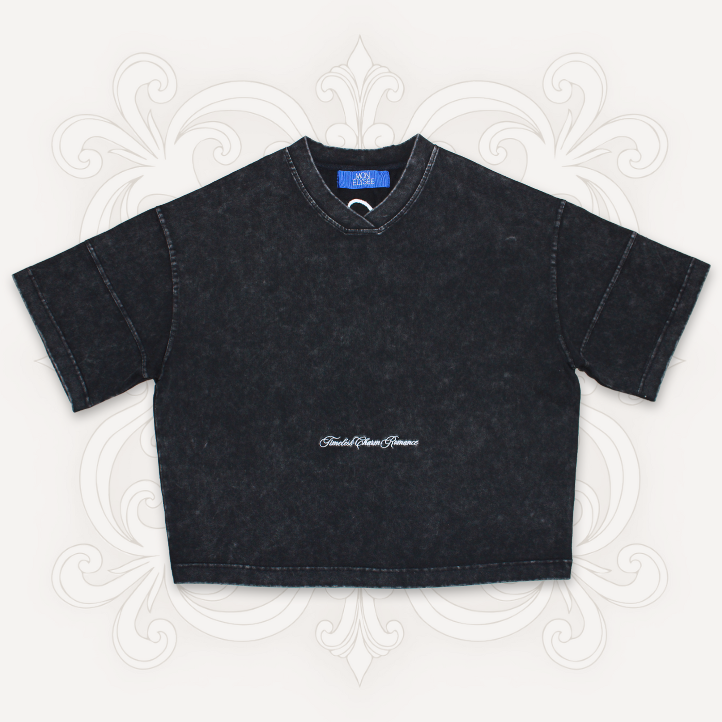 Timeless Tee - Marble Black version