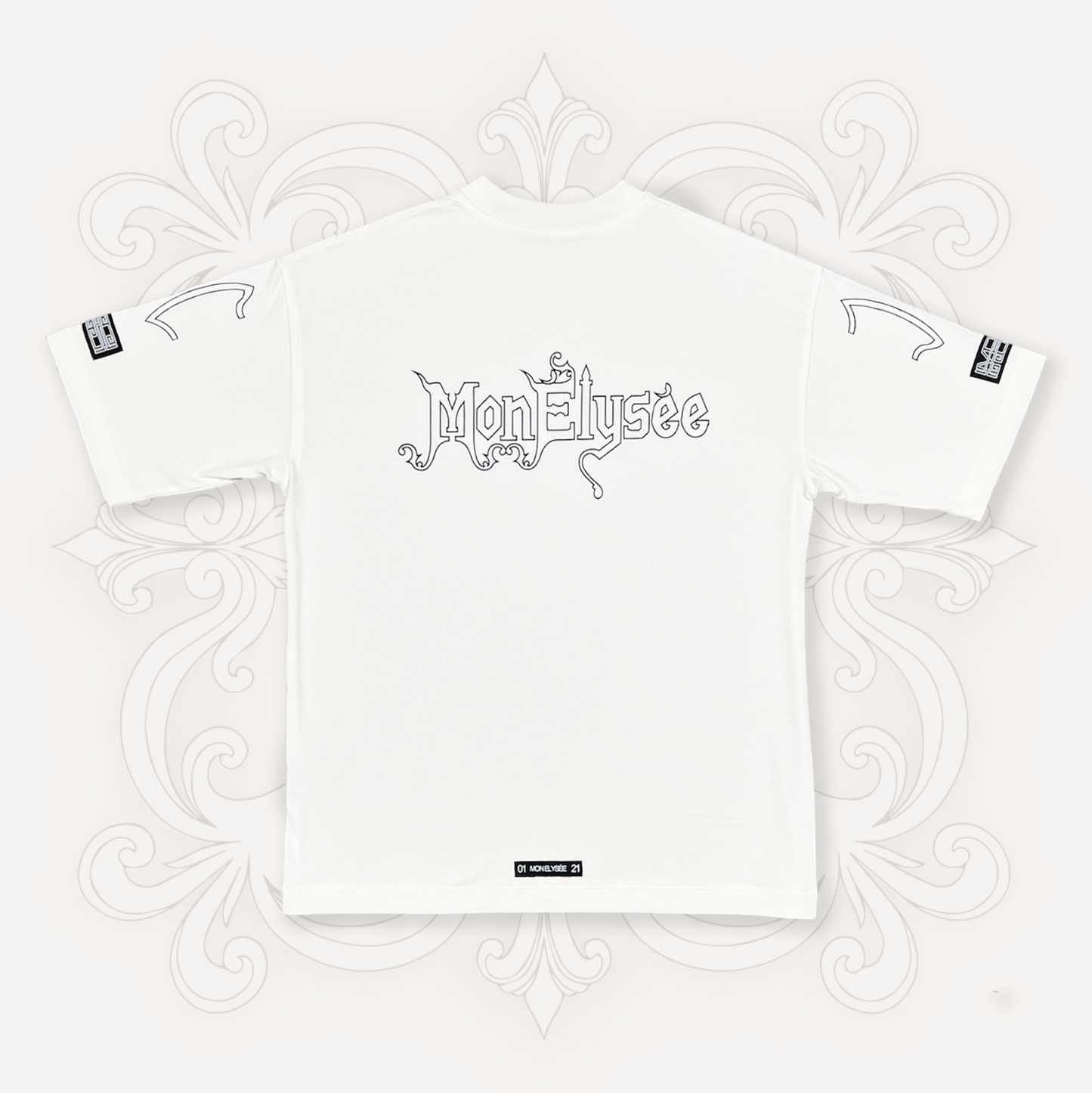 Basic Branded Tee - White Version