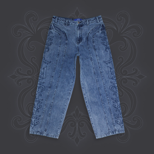 Élysée Denim Pants - Washed Blue Version
