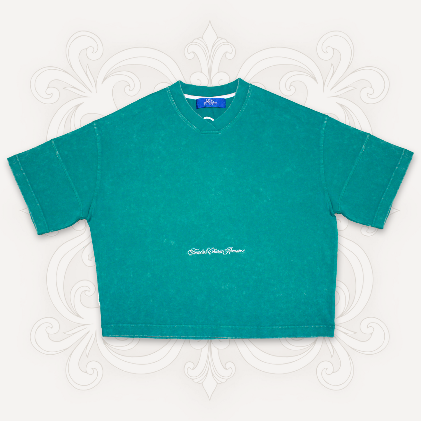 Timeless Tee - Marble Green Version