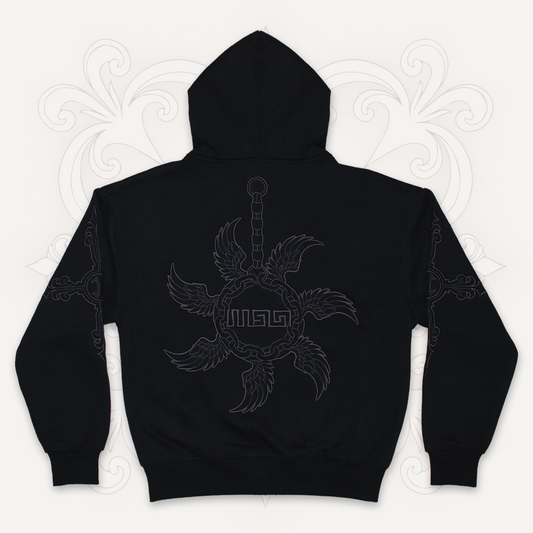 Wanna Unchain Hoodie - Night Black Version