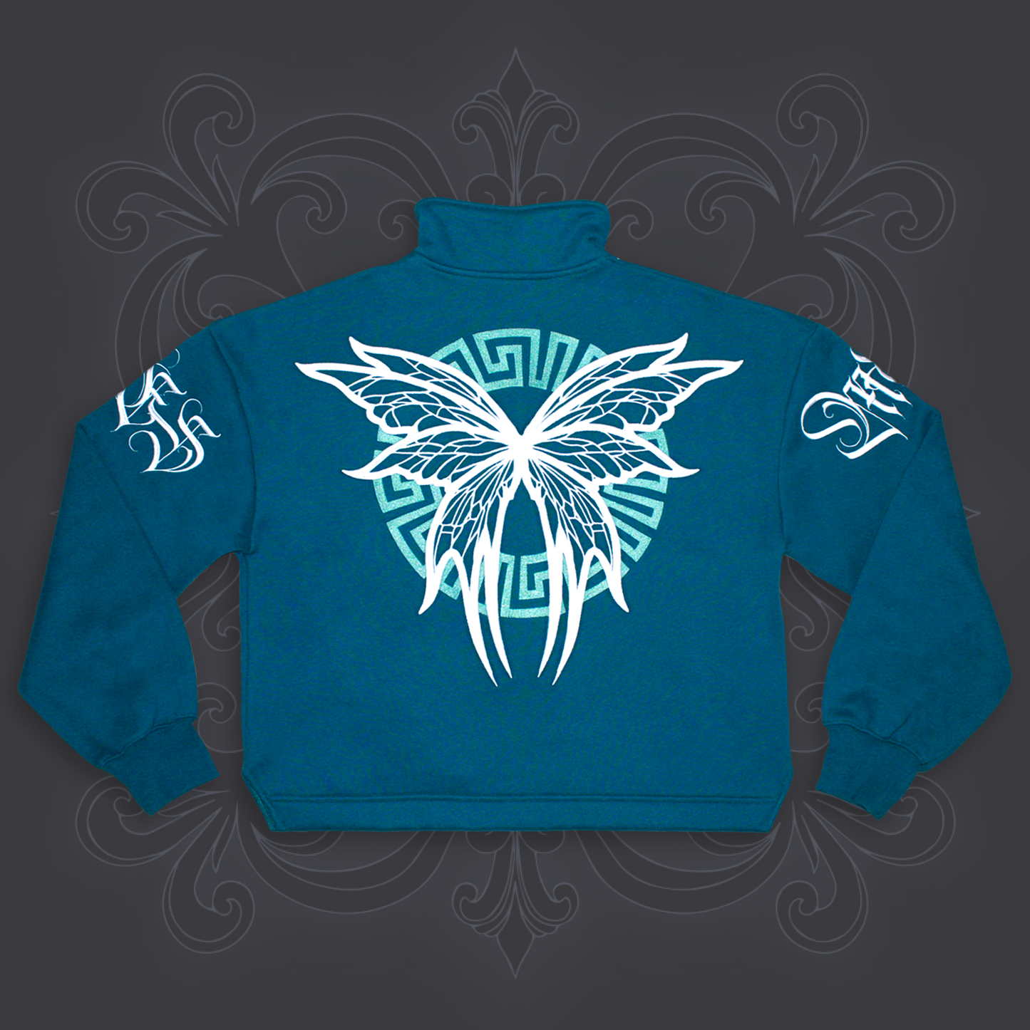 Dis-Triumph Mock Neck - Emerald Green Version