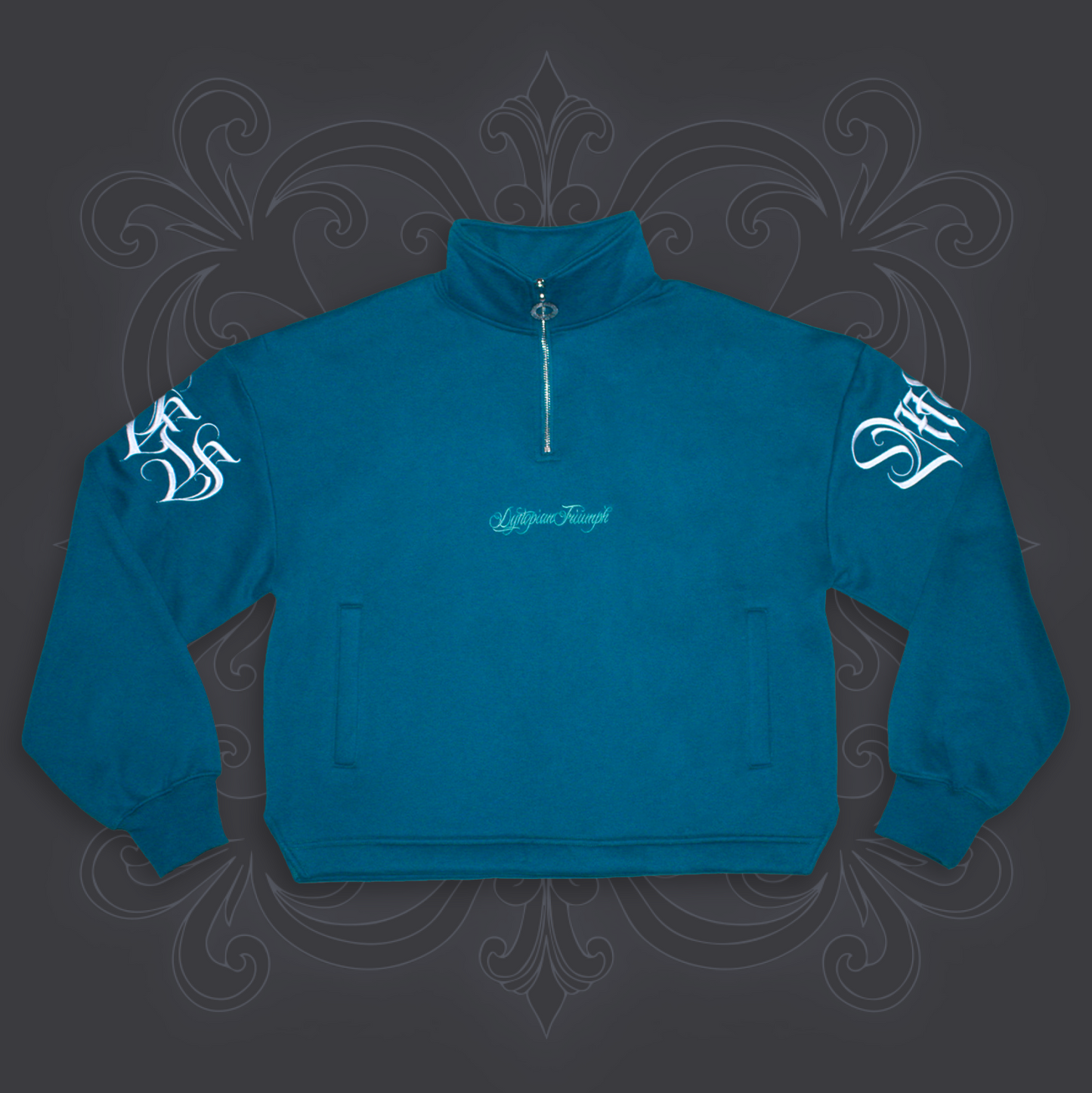 Dis-Triumph Mock Neck - Emerald Green Version