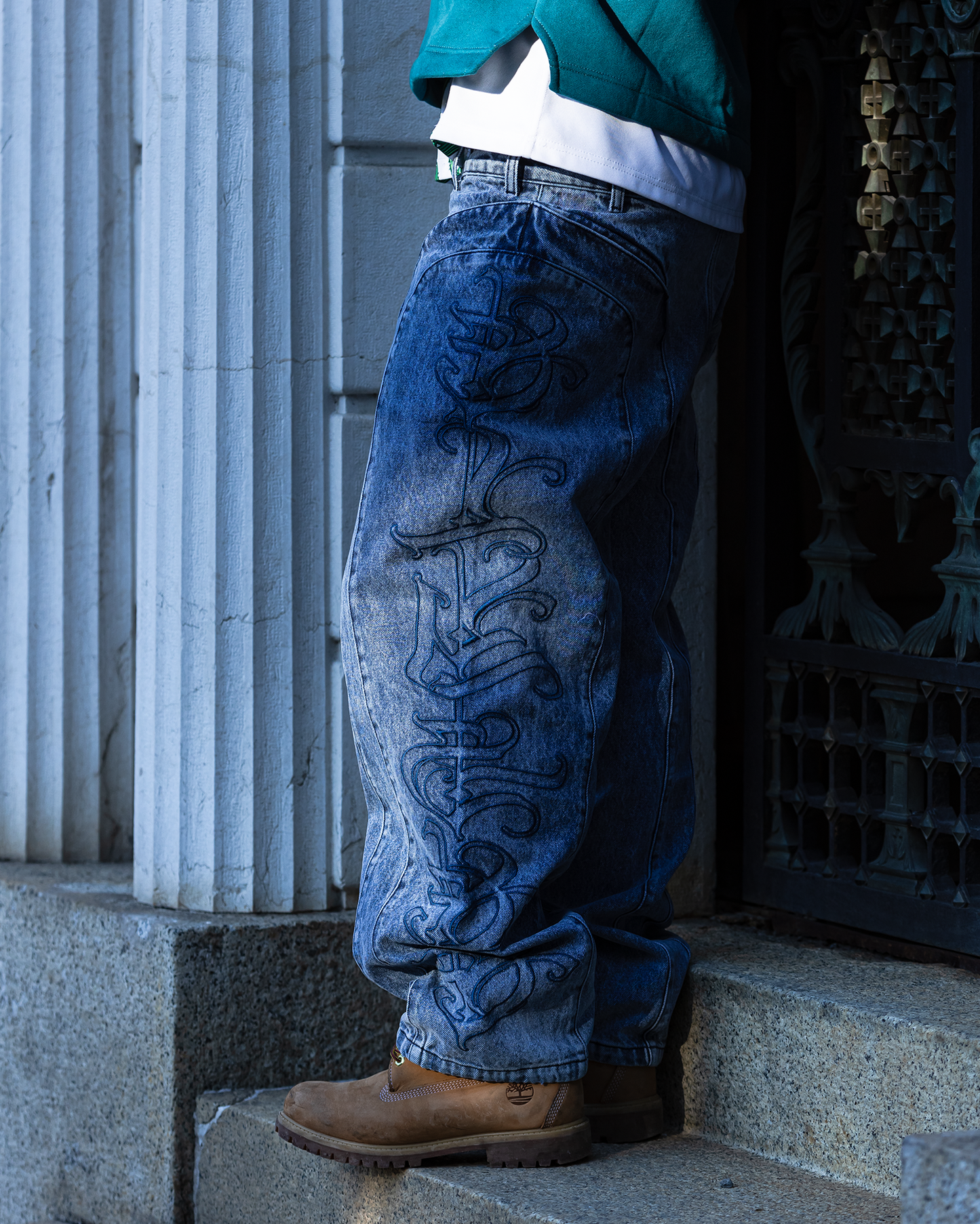 Élysée Denim Pants - Washed Blue Version